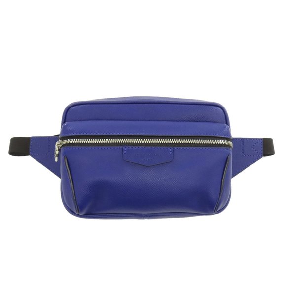 LOUIS VUITTON Blue Leather Fanny Pack - Picture 1 of 11